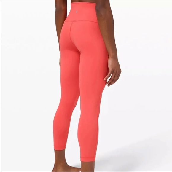 LULULEMON Wunder Under HR 7/8 Watermelon Tef 6 NWOT - Picture 5 of 7
